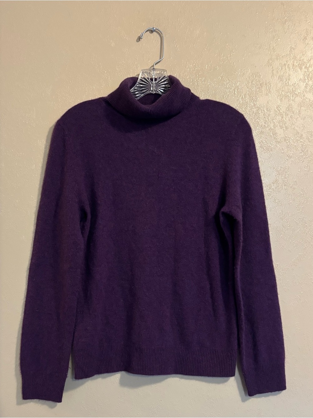 Apt. 9 Women's 100% Cashmere Turtleneck Sweater sz M